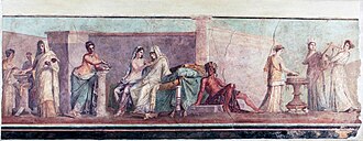 Representación clásica vinculada al arte en Italia