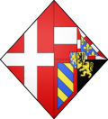 Escudo o emblema heráldico de la gobernación de los Países Bajos