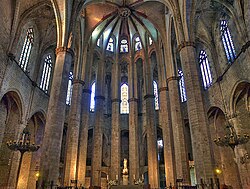 Basílica de Santa María del Mar en Barcelona