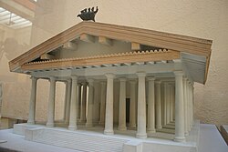 Maqueta histórica del Templo de Júpiter Capitolino