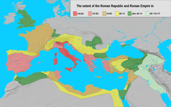 Expansión de la República y el Imperio romanos
