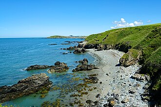 Mapa general de la isla de Anglesey