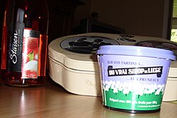 Envase de sirope de Lieja