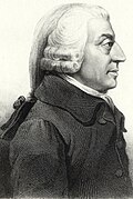 Adam Smith en una ilustración histórica de su obra económica.
