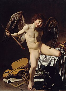 Amor Vincit Omnia de Caravaggio