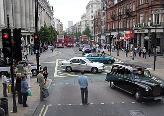 Panorama de Oxford Street