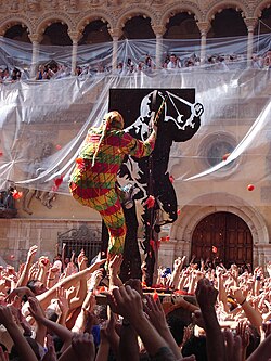Escultura y celebración del Cipotegato