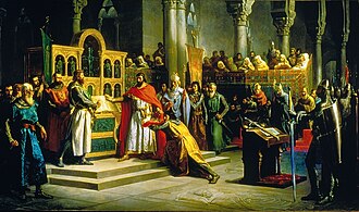 Pintura de la Jura de Santa Gadea