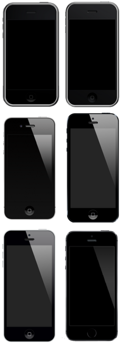 Evolución del iPhone