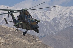 Eurocopter EC665 Tigre operado por la aviación ligera.