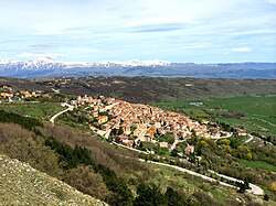 Vista general de Rocca di Cambio