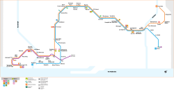 Plano general del proyecto de las líneas 9 y 10