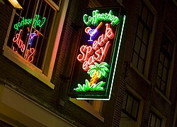 Coffee shop en Ámsterdam