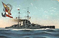 Postal del SMS Viribus Unitis