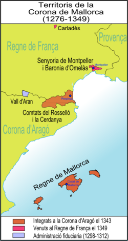 Escudo de armas del Reino de Mallorca