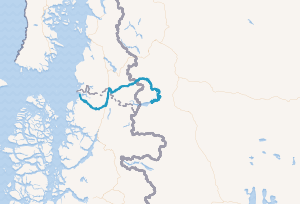 Mapa general de la cuenca hidrográfica.