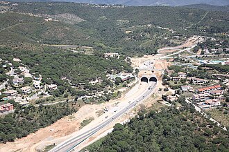 Mapa y datos generales de la carretera autonómica C-31 en Cataluña