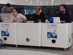 Representantes de medios comunitarios en la VI Asamblea de la ReMC