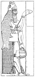 Bajo-relieve de Dagón