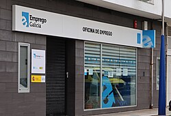 Oficina de empleo en Burela