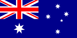 Bandera de Australia y datos del Comité Olímpico Australiano