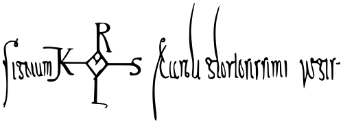 Anagrama de Carlomagno