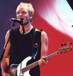 Sting en concierto