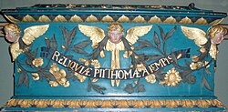 Relicario dedicado a Tomás de Kempis en la iglesia de Zwolle