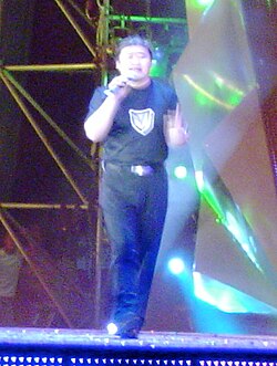 Liu Huan durante una presentación en 2006