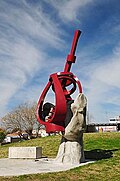 Monumento al mate ubicado en el Parque Rodó