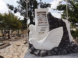 Monumento conmemorativo en Yenín