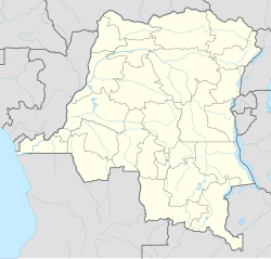 Mapa de ubicación de Butembo en la República Democrática del Congo