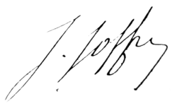 Representación gráfica de la figura de Joffre