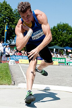 Estadio de atletismo preparado para competiciones