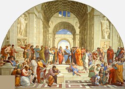 La escuela de Atenas de Rafael