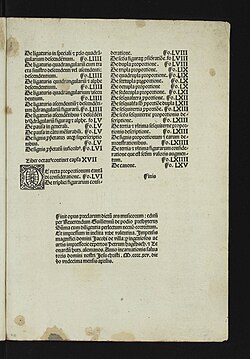 Colofón del Ars Musicorum