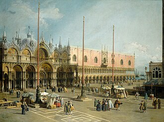 La Plaza de San Marcos, de Canaletto