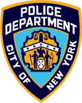 Emblema oficial y elementos gráficos del Departamento de Policía de Nueva York