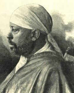 Retrato del emperador Menelik II