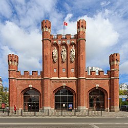 Puerta Real de Königsberg, actual Kaliningrado