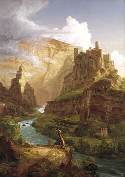 El manantial de Vaucluse (1841), de Thomas Cole, conservado en el Museo de Arte de Dallas