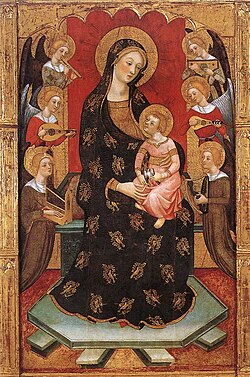 Virgen de los Ángeles de Pere Serra