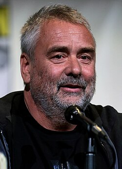 Luc Besson en una aparición pública en 2016