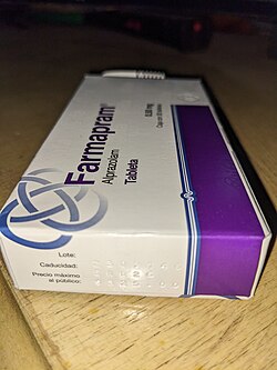 Caja de Alprazolam