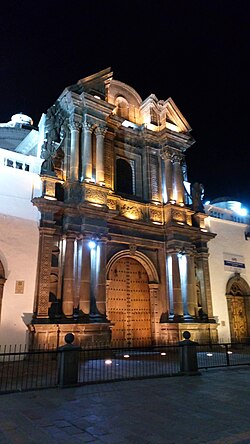 Iglesia de El Sagrario en Quito