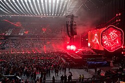 Concierto de Coldplay en el estadio