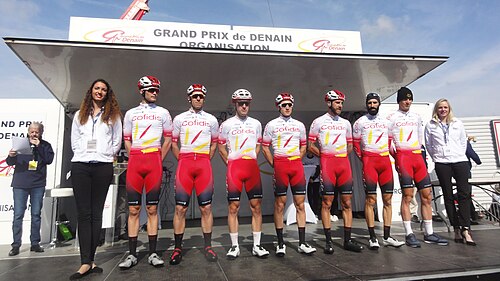 Fotografía representativa relacionada con la escuadra Cofidis.