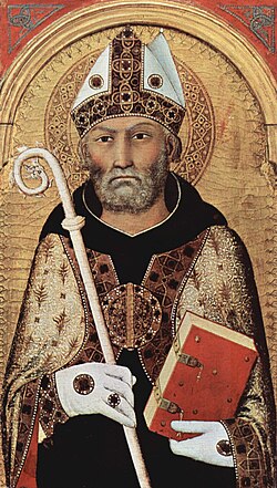 Ilustración medieval de un erudito escribiendo