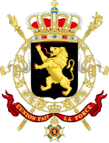 Escudo de armas oficial del gobierno belga