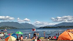 Playa en el Lago Panguipulli